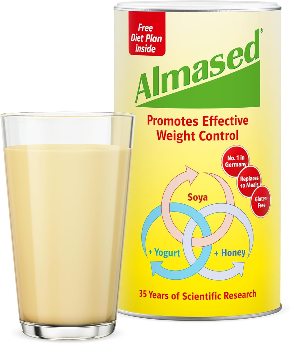 Almased - Soya, Yogurt and Honey Meal Replacement for Weight Control, 500 g, Powder
