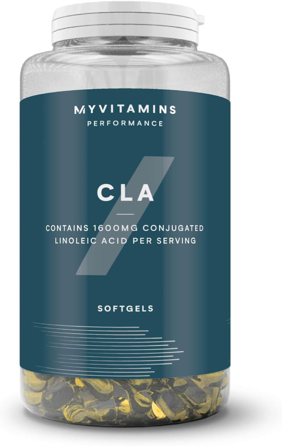 Myprotein CLA Capsules | 1000mg Omega-6 Fatty Acid from Safflower Oil | 80% Conjugated Linoleic Acid | Popular Training & Weight Management Supplement | Convenient Softgel Capsules | 180 Count