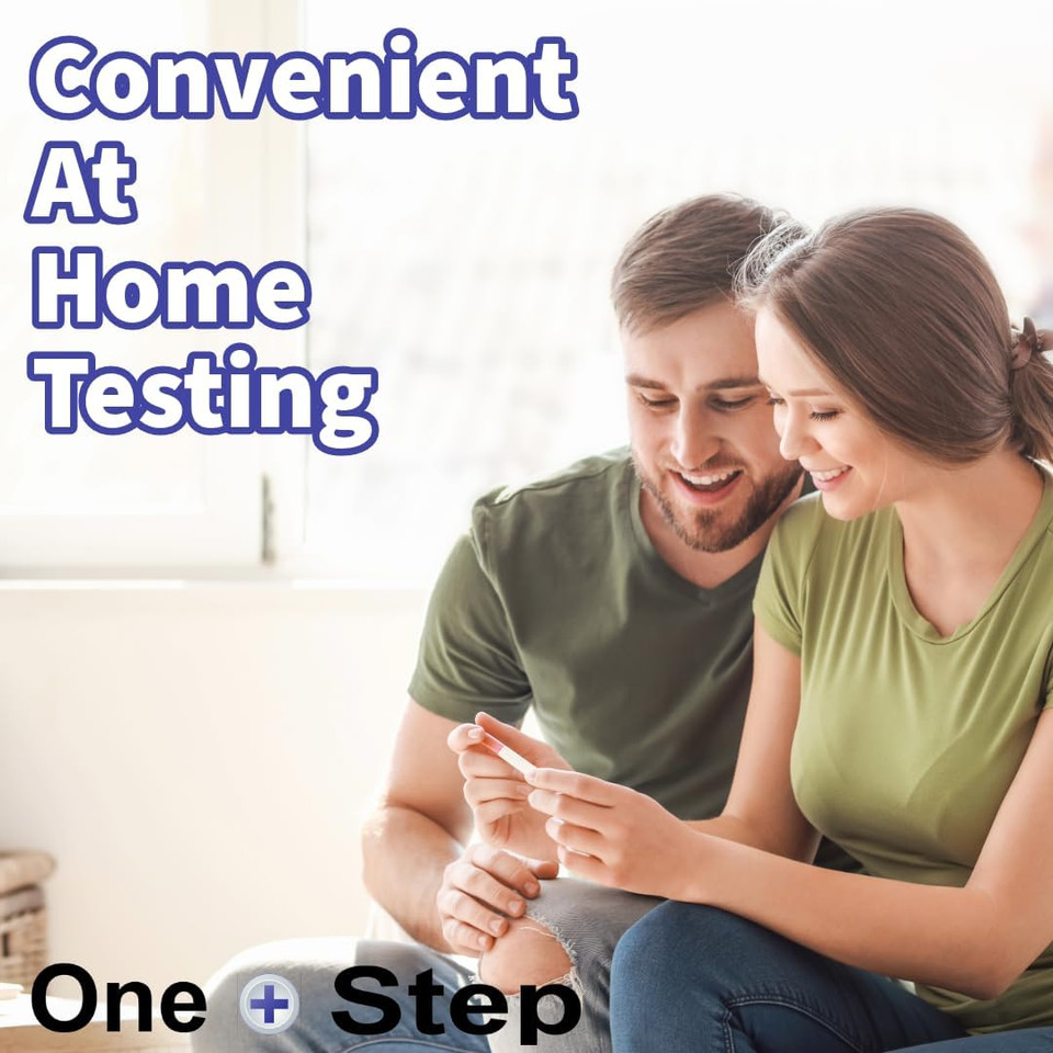 One Step Pregnancy Cassette Tests 25mIU/ml Fast Results 99.9% Accurate 10 Tests