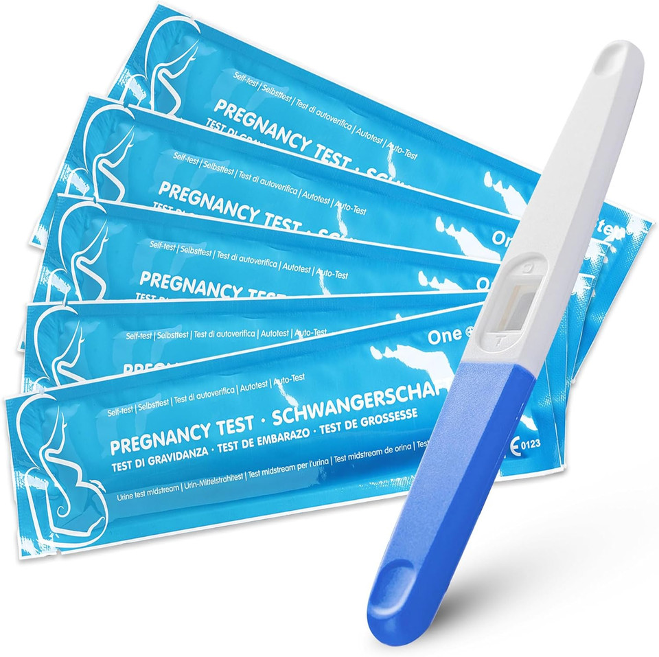 One Step Pregnancy Test Midstream - Early Detection, Enhanced Sensitivity, Rapid Results - Pack of 10