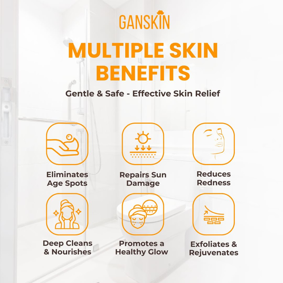 Turmeric Body Wash  Skin Brightening Liquid Soap For Discoloration  Natural Anti Aging Exfoliating Turmeric Body Wash For Spots, Acne, Sun Damage  Bath Soap Skincare