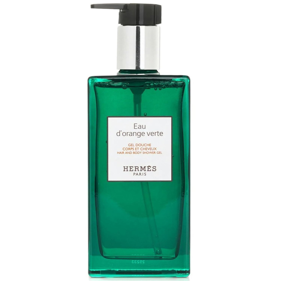 Hermes Eau D'Orange Verte For Unisex Hair And Body Shower Gel, 6.7 Ounce/200Ml