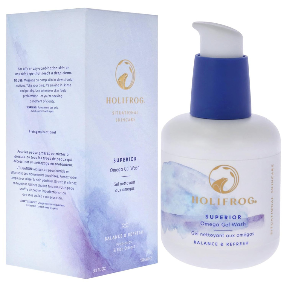 Holifrog Superior Omega Gel Wash By Holifrog For Women - 5.1 Oz Cleanser