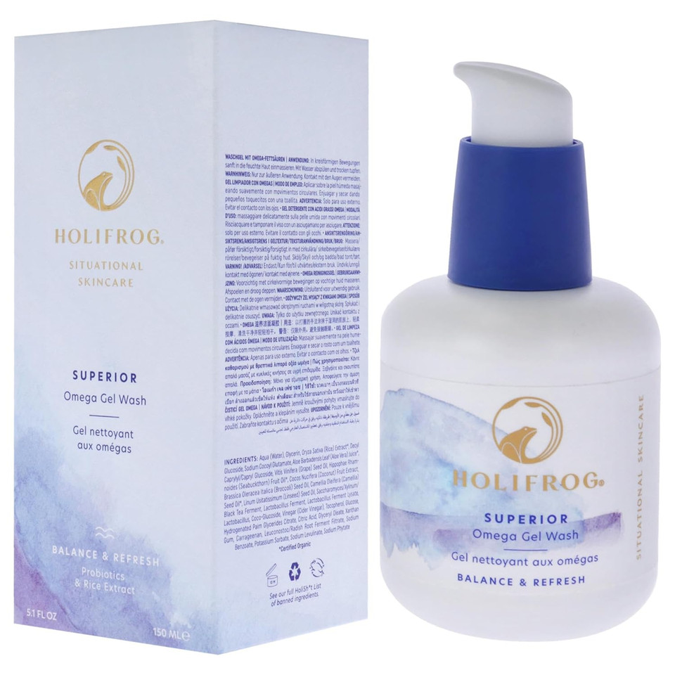 Holifrog Superior Omega Gel Wash By Holifrog For Women - 5.1 Oz Cleanser