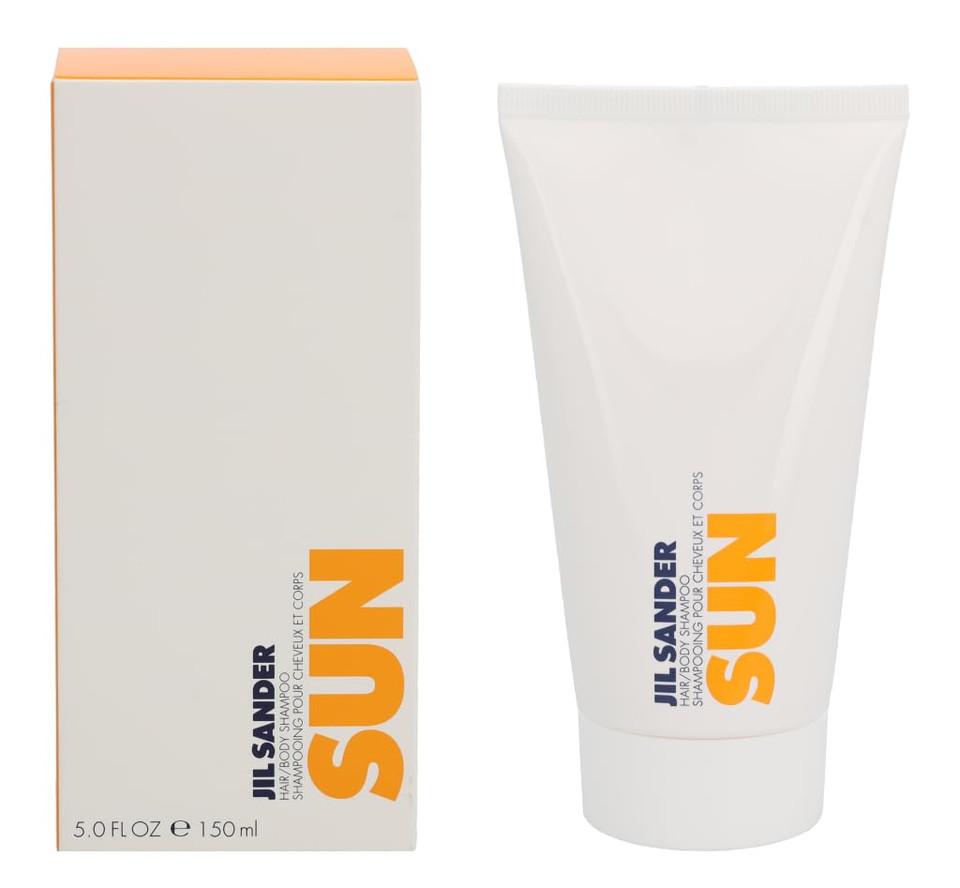 Jil Sander Sun Hair And Body Shampoo, 15 Ounce