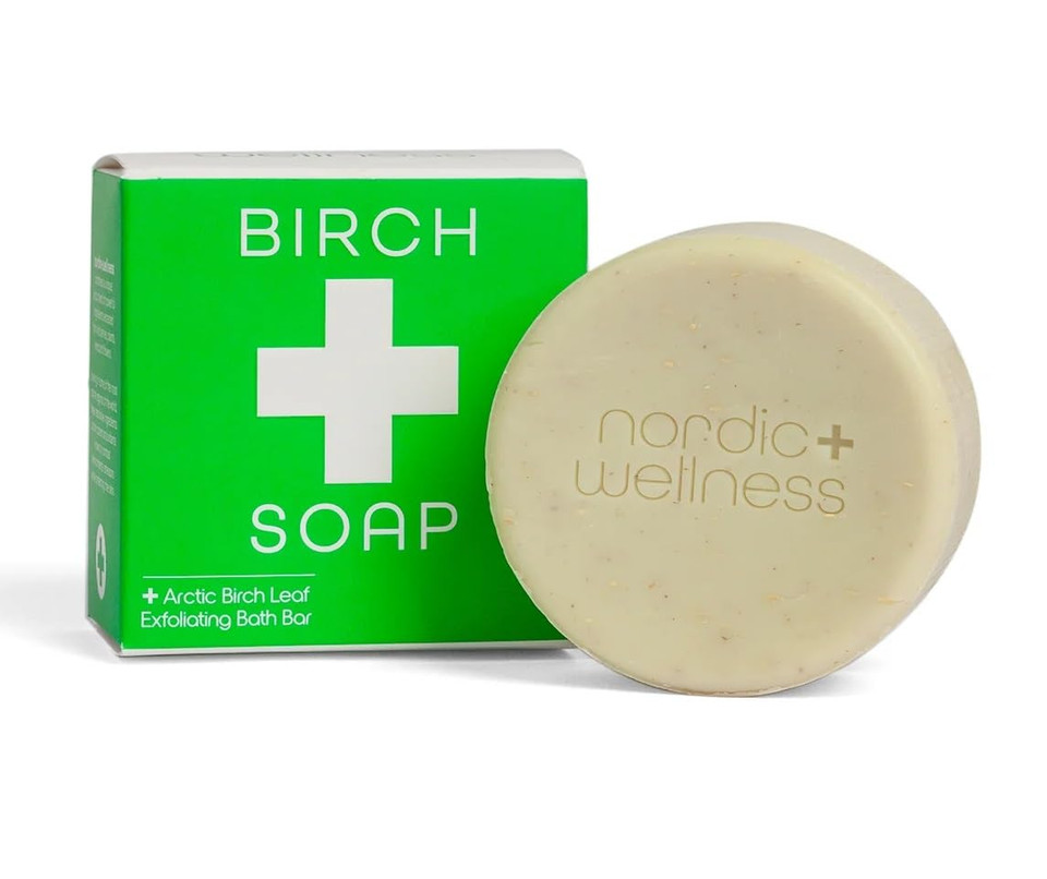 Kalastyle Nordic+Wellness Arctic Birch Soap | Exfoliating Bath Bar | 4 Ounce Bar