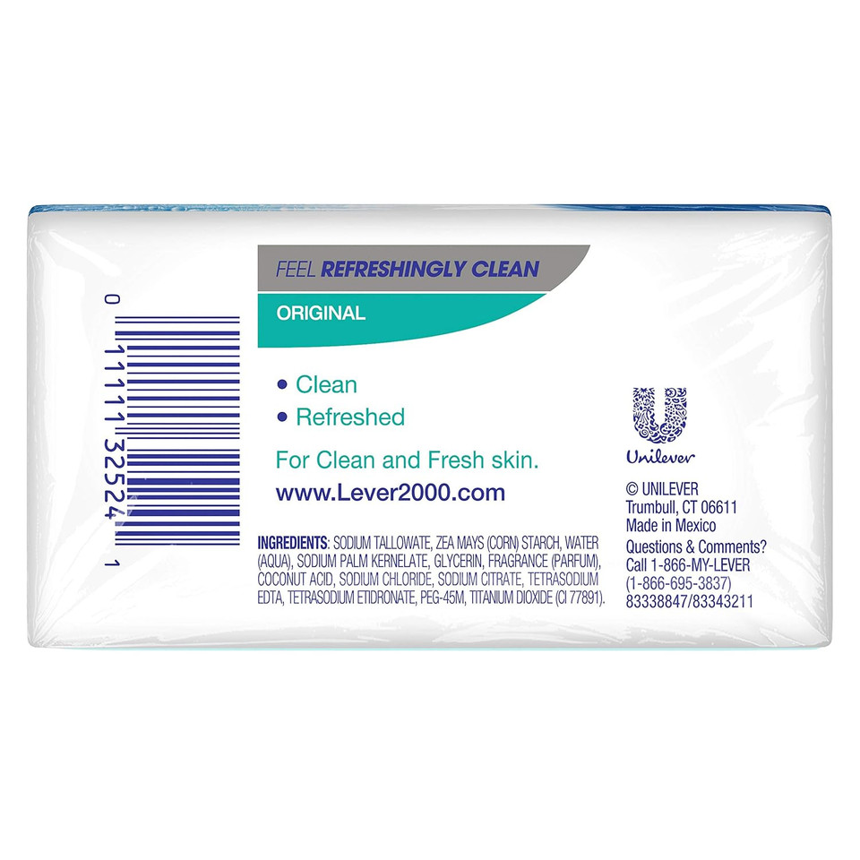 Lever 2000 Bar - Original - 4 Oz - 6 Ct