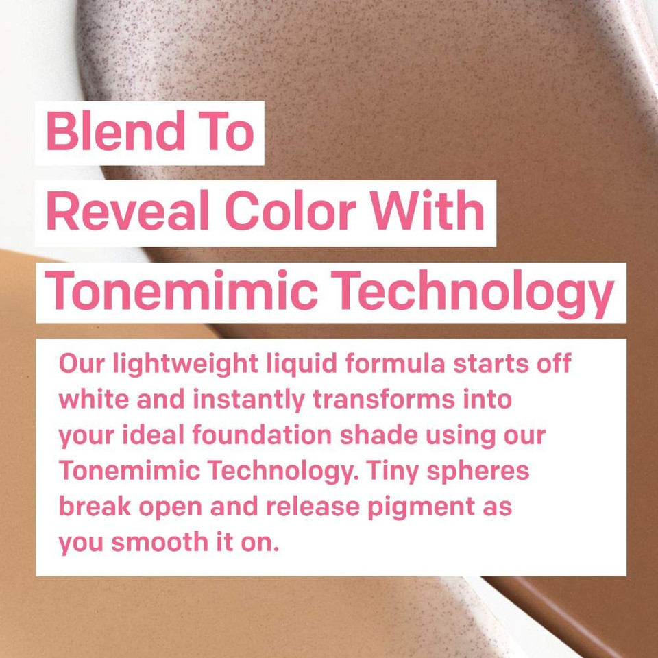 Almay Skintone Matching Foundation, Smart Shade Face Makeup, Hypoallergenic, Oil Free-Fragrance Free, Dermatologist Tested With Spf 15, My Best Light, 1 Oz100 My Best Light