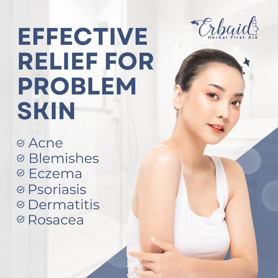 Pyrithione Zinc Soap Bar For Face & Body, 4Oz | 2% Znp Bar Soap Skin Repair Cleanser For Acne, Rosacea, Eczema, Dermatitis, Psoriasis, Itching | Cleansing, Calming Zinc Facial Wash Made In Usa