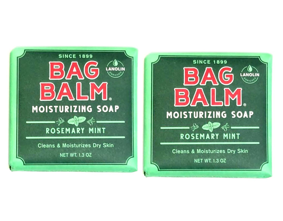 Bag Balm Moisturizing Soap Mini 1.3 Ounce Rosemary Mint (4)