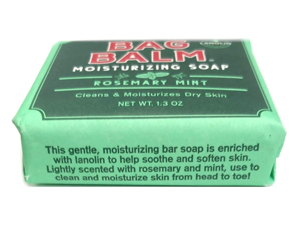 Bag Balm Moisturizing Soap Mini 1.3 Ounce Rosemary Mint (4)