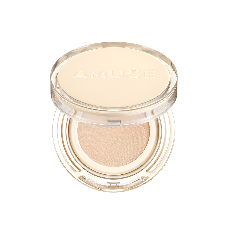 Amuse Dew Jelly Vegan Cushion Foundation Glow Dewy Finish Clean Beauty Dry And Sensitive Skin Eco-Friendly 01 Soonsoo01 Soon Soo Amuse Dew Jelly Vegan Cushion Foundation Glow Dewy Finish Clean Beauty Dry And Sensitive Skin Eco-Friendly 01 Soonsoo01 Soon Soo