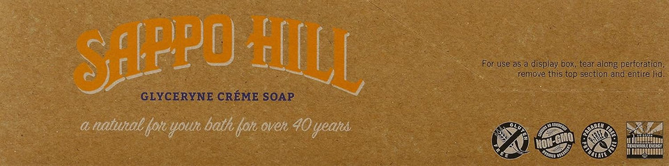 Sappo Hill Soap, Bar Soap, Oatmeal Natural, 3.5 Ounce, 1 Bar