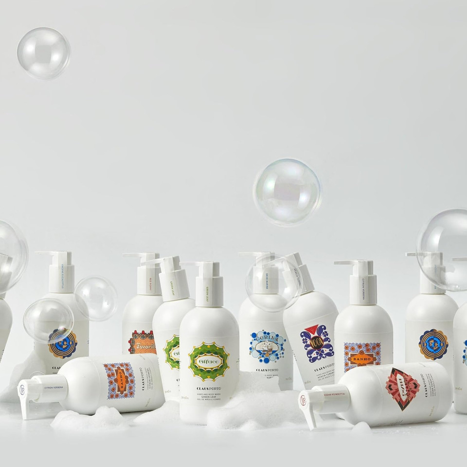 Claus Porto - Voga Acacia Tuberose Hand And Body Wash For Men + Women | 99% Natural Ingredients | Cleanse, Revive, Refresh All Skin Types (300G | 10.1 Fl Oz)