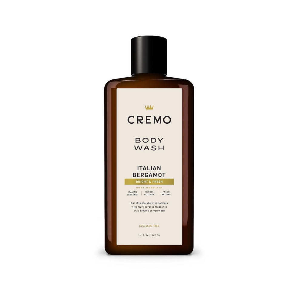 Cremo Body Wash Men, A Sophisticated Blend Of Distillers Spice, Fine Bourbon And White Oak, 16 Fl Oz