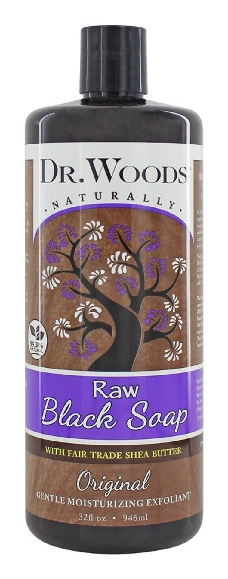 Dr. Woods ? Liquid Raw Black Soap With Fair Trade Shea Butter Original [Parallel Import Goods]