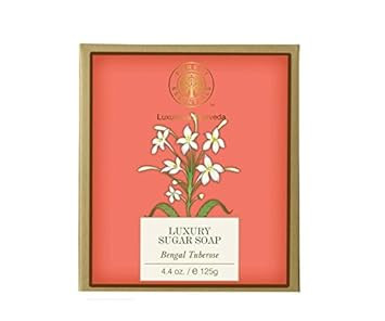 Forest Essentials Luxury Sugar Soap Bengal Tuberose - 125G