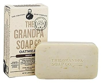 Grandpas Soap Bar Oatmeal, 4.25 Oz (2 Pack)