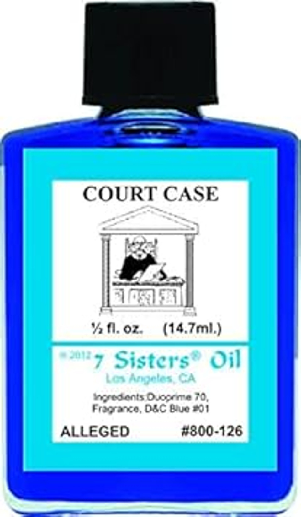 Indio Court Case Oil By 7 Sisters Of New Orleans 1/2 Fl. Oz. (14.7Ml)