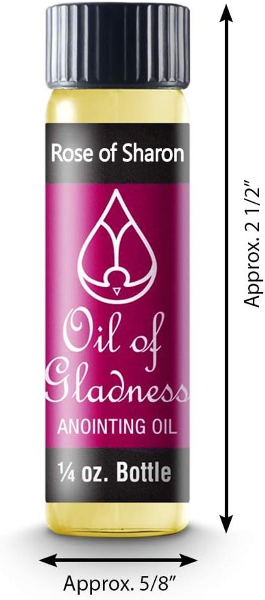Oil Of Gladness Anointing Oil Rose Of Sharon - Oil For Daily Prayer 3.5Oz