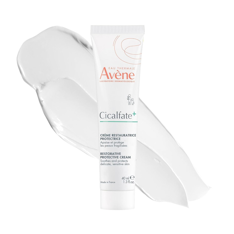 Avène Cicalfate+ Restorative Protective Cream, Face Moisturizer, Face Cream For Sensitive Skin, Helps Restore Skin Barrier, Restorative Cream, Safe For Infants, Children And Adults