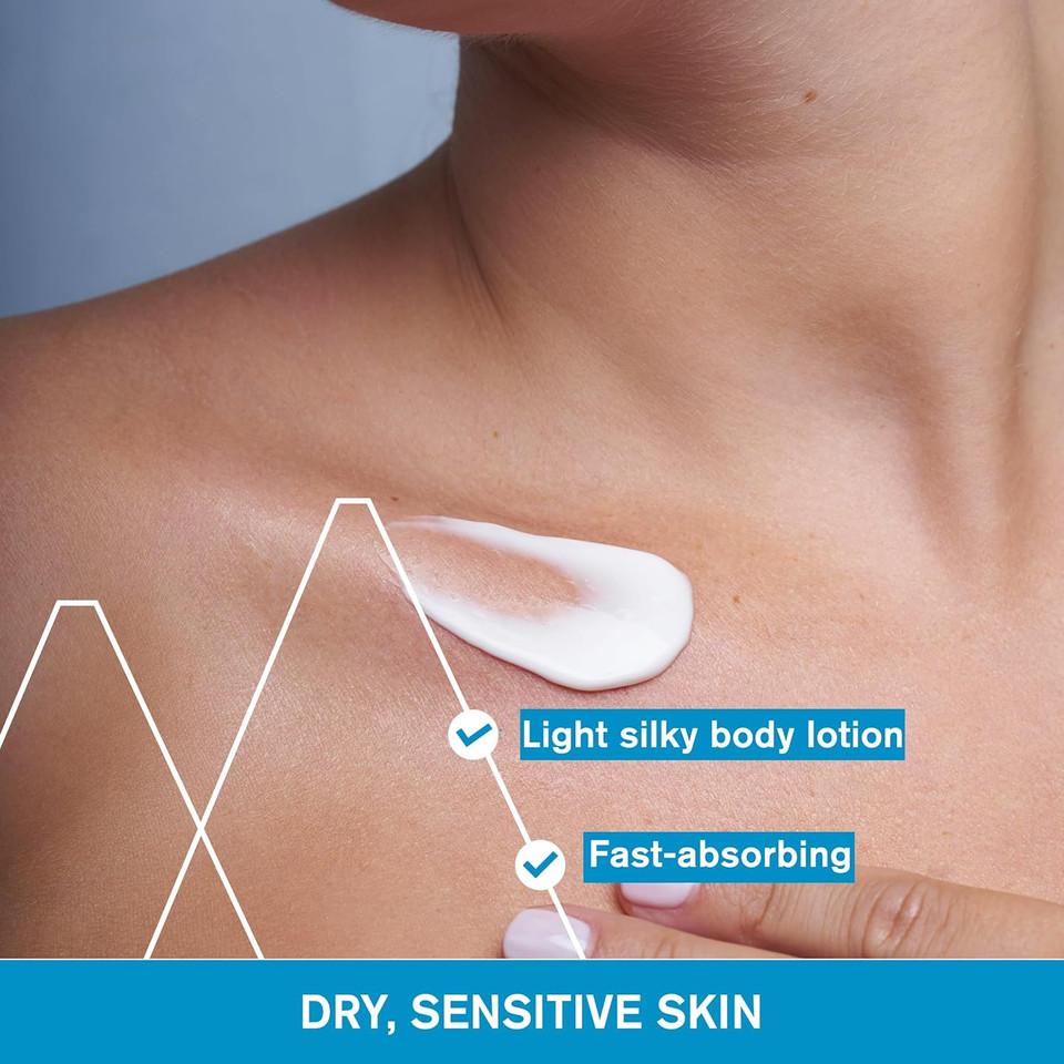 Uriage Silky Body Lotion With Shea Butter & Hyaluronic Acid | 24H Hydration, Smoothing Effect, Moisturizer, Paraben-Free