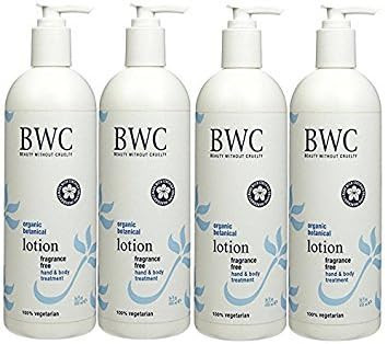 Beauty Without Cruelty Fragrance Free Hand & Body Lotion - 16 Fluid Ounces (Multi-Pack)
