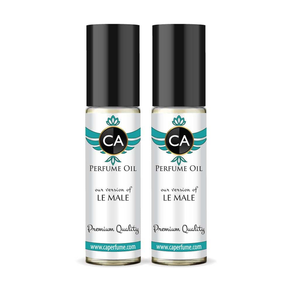 Ca Perfume Impression Of Chanova Blue For Men Perfume Body Oil Roll-On 0.3 Fl Oz/10Ml