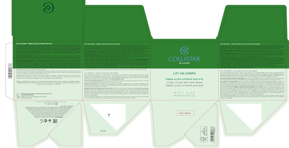 Collistar Lift Hd Body 400Ml