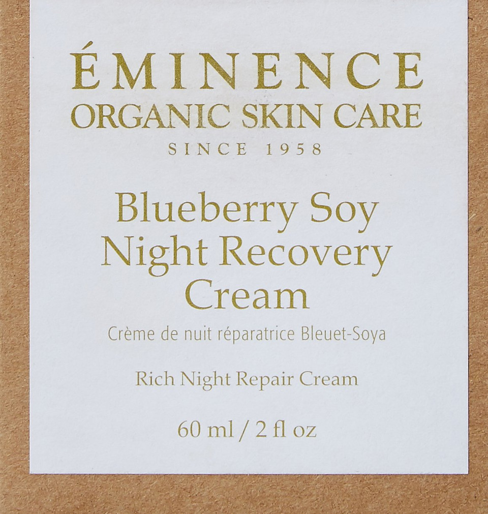 Eminence Blueberry Soy Night Recovery Cream For Unisex - 2 Oz Cream