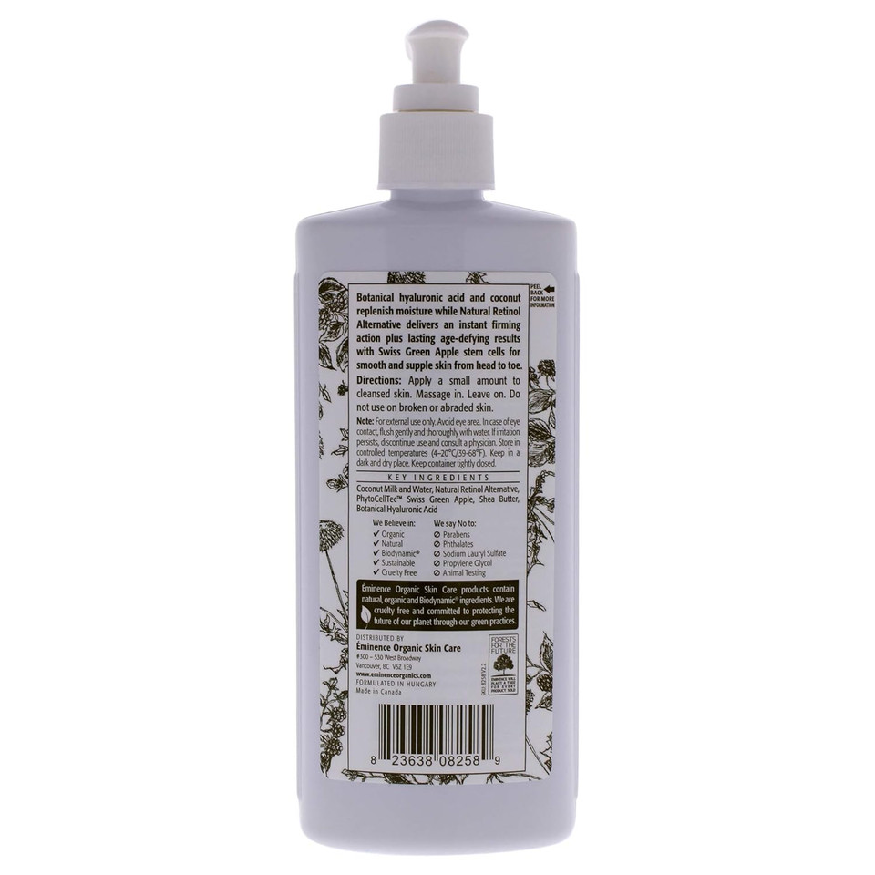 Eminence Organics Coconut Firming Body Lotion, 8.4 Ounce