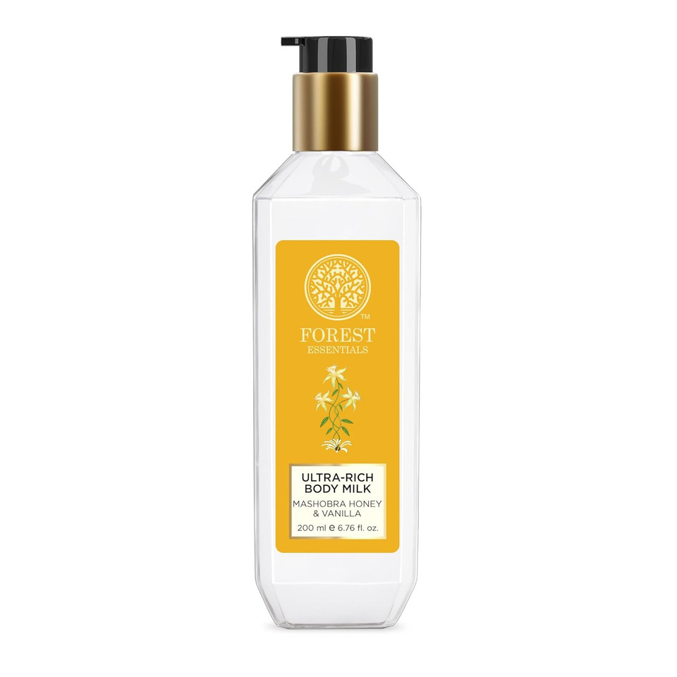 Forest Essentials Mashobra Honey And Vanila Ultra Rich Body Lotion, 200Ml Forest Essentials Mashobra Honey And Vanila Ultra Rich Body Lotion, 200Ml