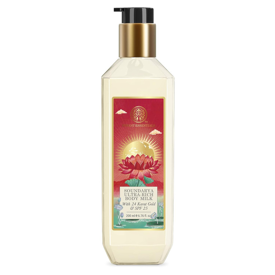 Forest Essentials Soundarya Ultra Rich Body Lotion With Natural Spf, 200Ml