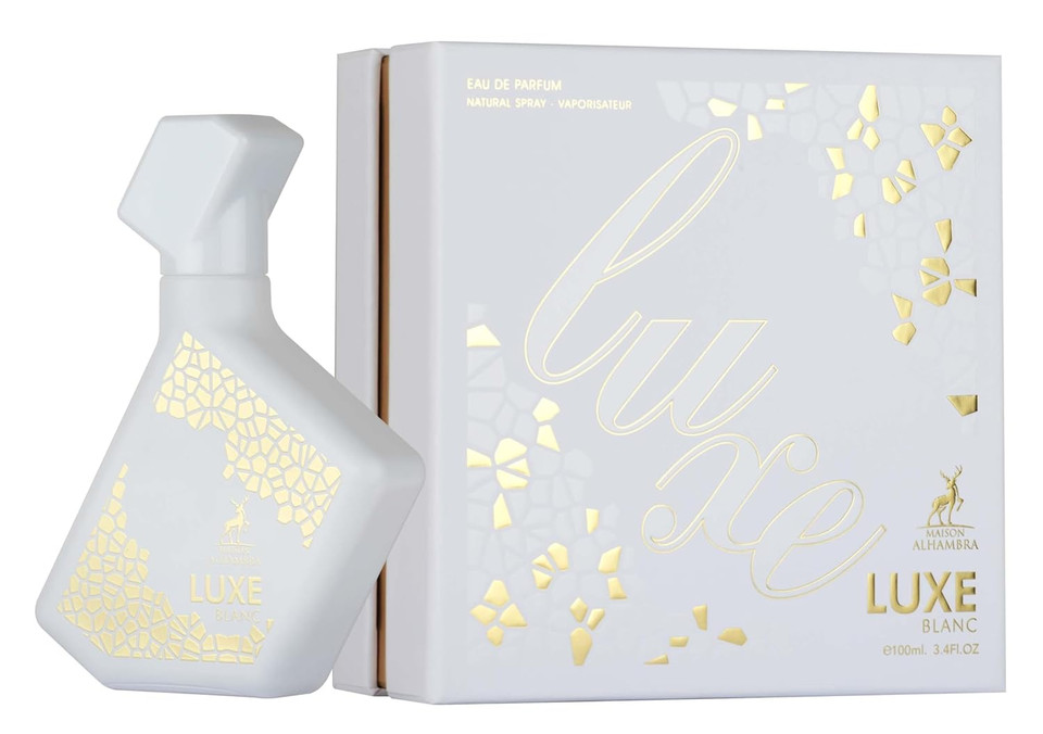 Maison Alhambra Luxe Blanc For Unisex Eau De Parfum Spray, 3.4 Ounce / 100 Ml