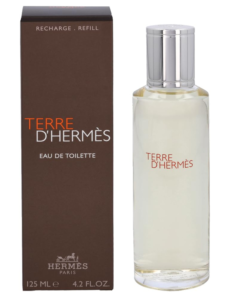 Hermes Terre D'Hermes Eau De Toilette Spray For Men, 4.2 Ounce