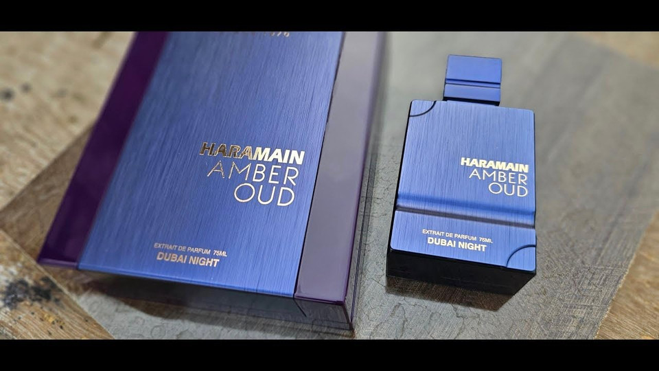 Al Haramain Amber Oud Dubai Night Edition For Unisex - Arabian Perfume For Women & Men - Woody Fragrance With Saffron, Bergamot, Agarwood, Amber - Arabic Perfume - Extrait De Parfum - 3.4 Oz Edp Spray
