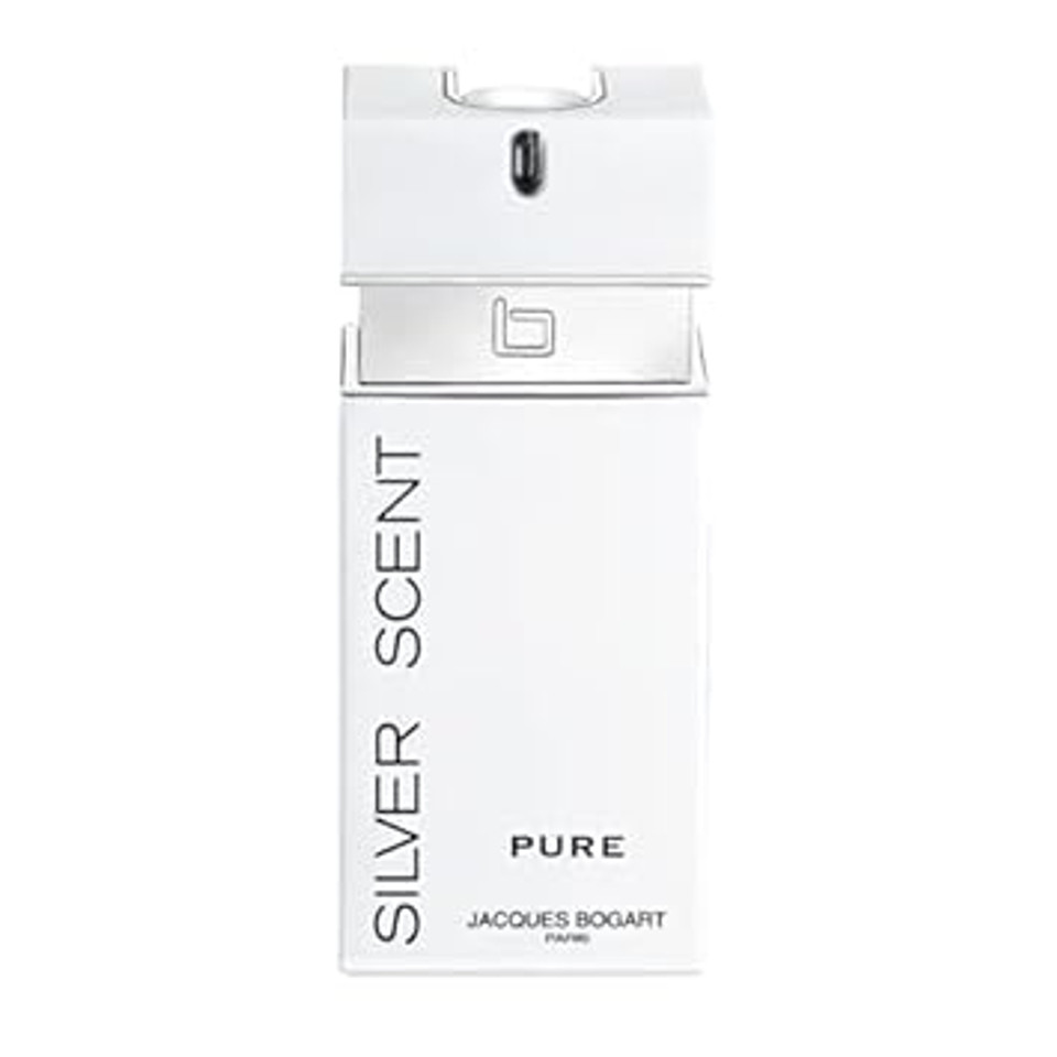 Jacques Bogart Silver Scent Cologne, Pure, 3.3 Ounce