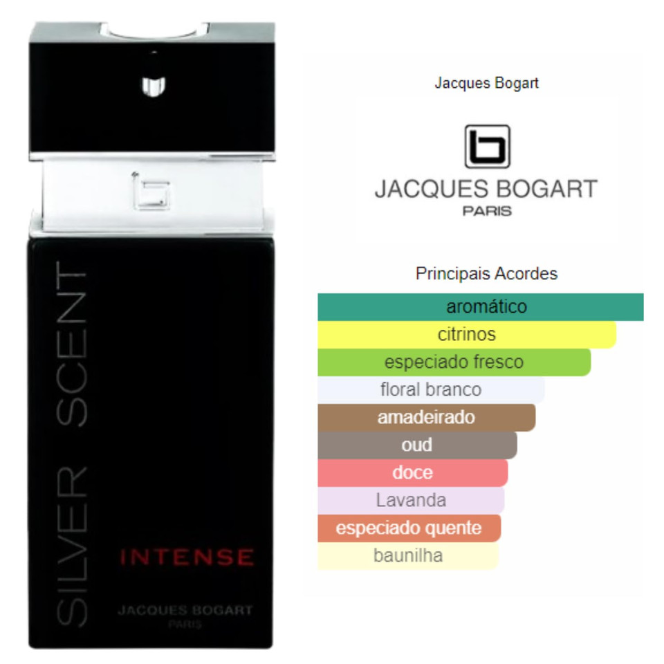 Jacques Bogart Silver Scent Intense Eau De Toilette Spray (Tester) 3.33 Oz For Men