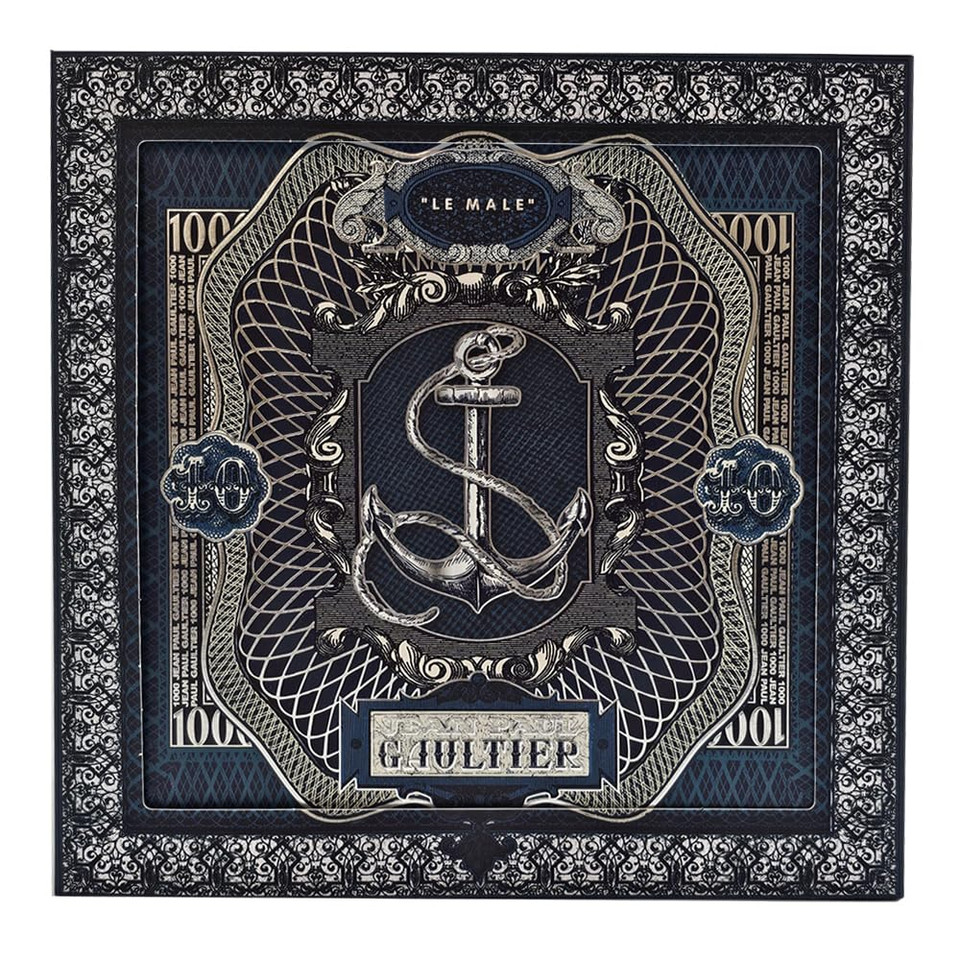 Jean Paul Gaultier Le Male For Men - 3 Pc Gift Set 4.2Oz Edt Spray, 2.5Oz Shower Gel, 5.1Oz Deodorant Spray