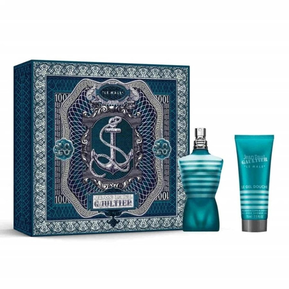 Jean Paul Gaultier Le Male Gift Set (Eau De Toilette 2.5 Fl.Oz + Shower Gel 2.5 Fl. Oz)