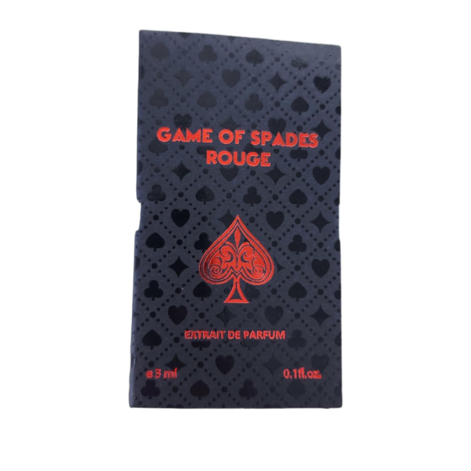 Jo Milano Game Of Spades Rouge Extrait De Parfum Spray 0.10 Ounce (Unisex)