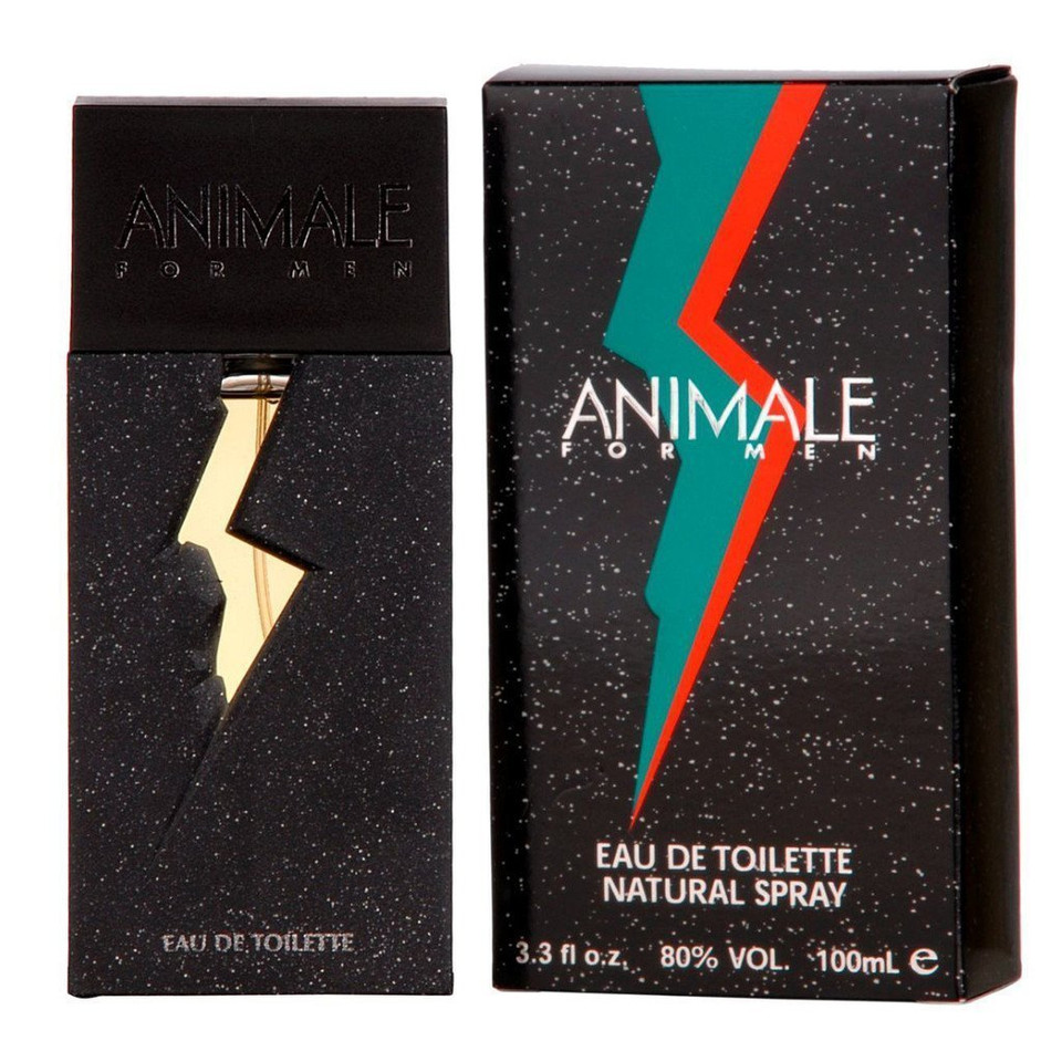 Animale For Men. Eau De Toilette Spray 3.4 Ounces, Multi Color