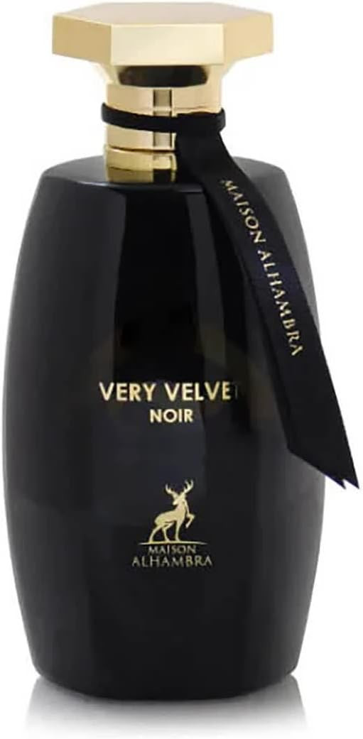 Lattafa Very Velvet Noir Eau De Parfum For Men'S By Maizon Alhambra