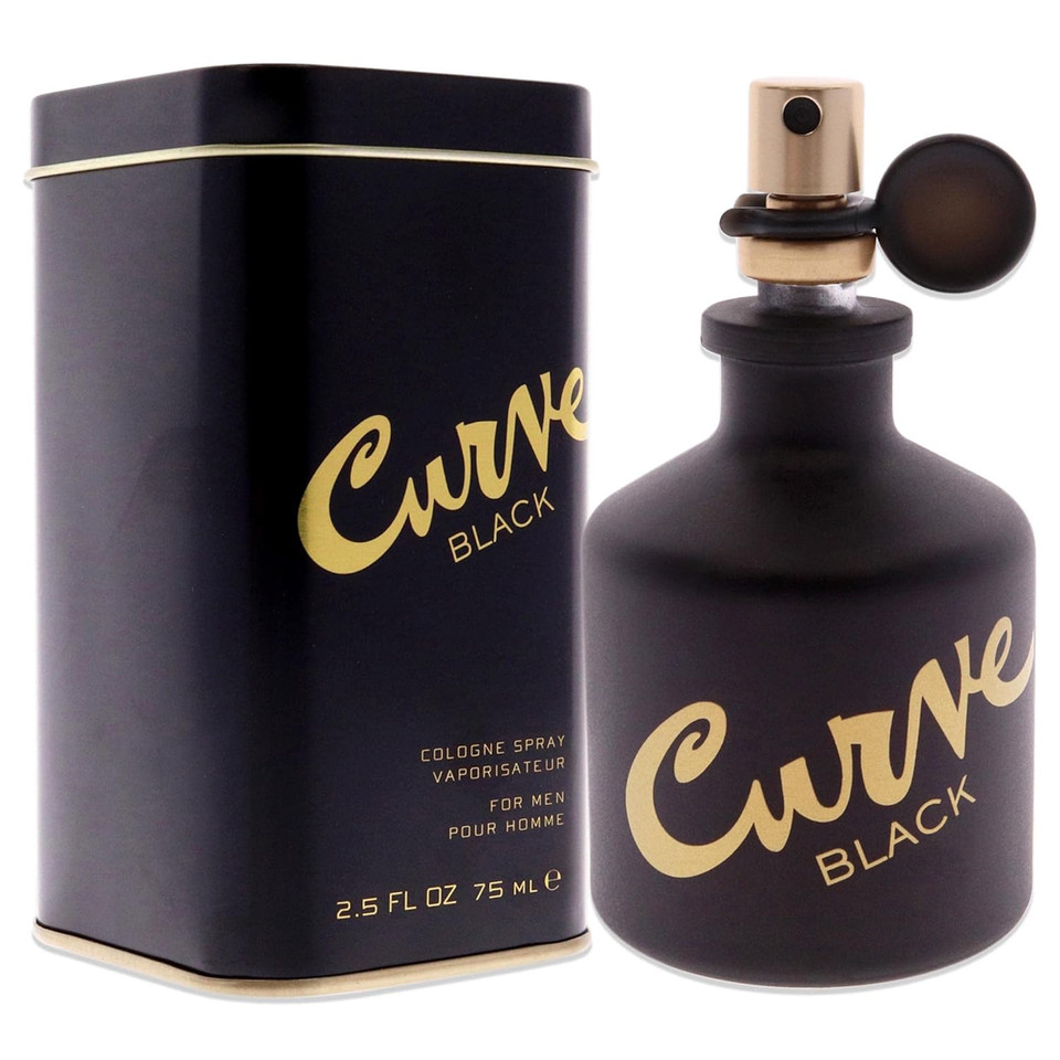 Liz Claiborne Curve Black Men 2.5 Oz Cologne Spray