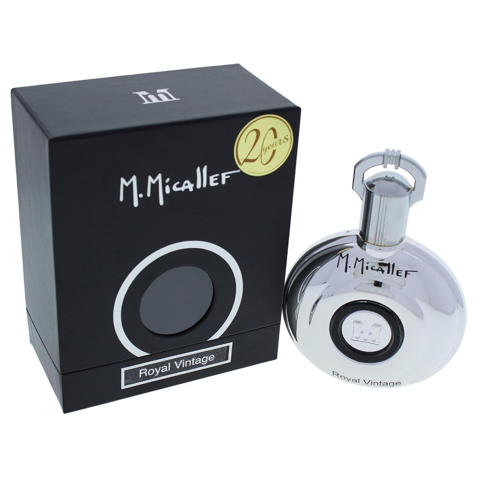 M. Micallef Royal Vintage For Men Eau De Parfum Spray, 3.3 Ounce