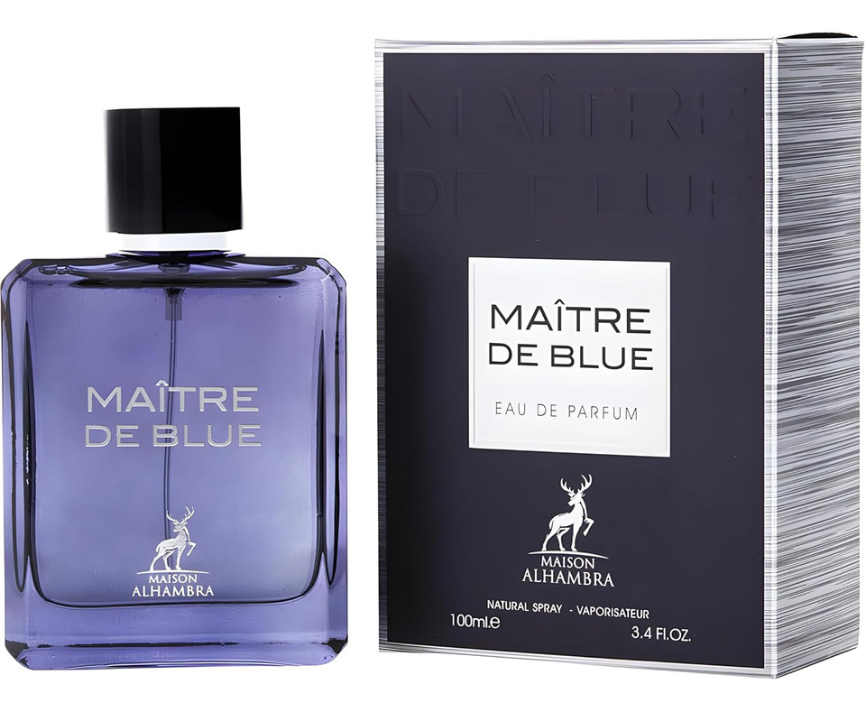 Maitre De Blue By Maison Alhambra For Men - 3.4 Oz Edp Spray