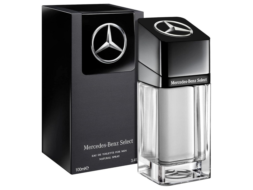 Mercedes-Benz Select - Eau De Toilette For Men - Long Lasting Mens Fragrance With Bergamot, Mint, Musk Notes - Fruity Woody Cologne For Men - 3.4 Oz