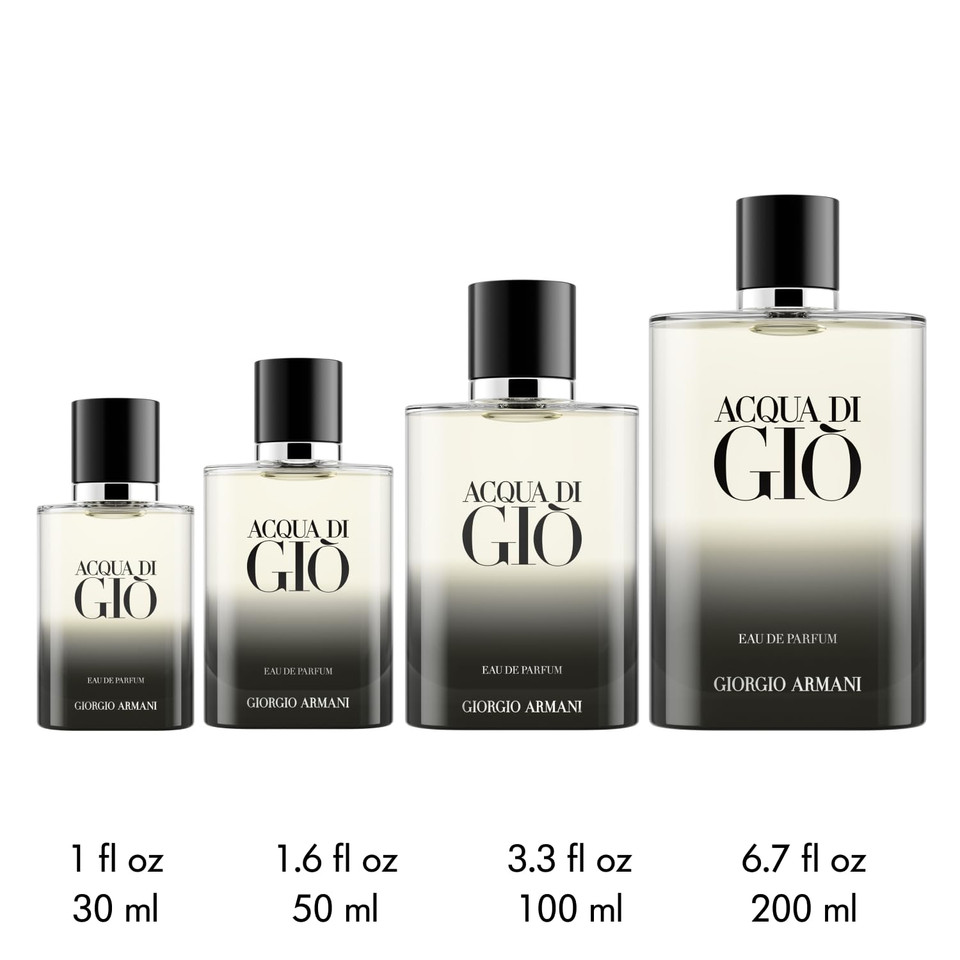 Armani Beauty - Acqua Di Giò - Eau De Parfum - Cologne For Men - Fresh & Powerful MenS Fragrance - Mandarin, Lavender, Patchouli Notes