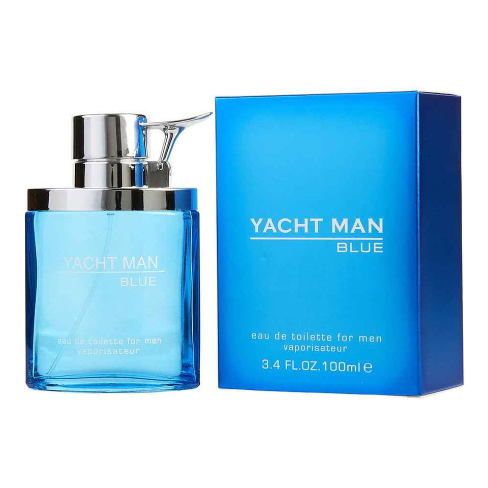 Myrurgia Yacht Man Blue Eau-De-Toilette Spray, 3.4 Ounce