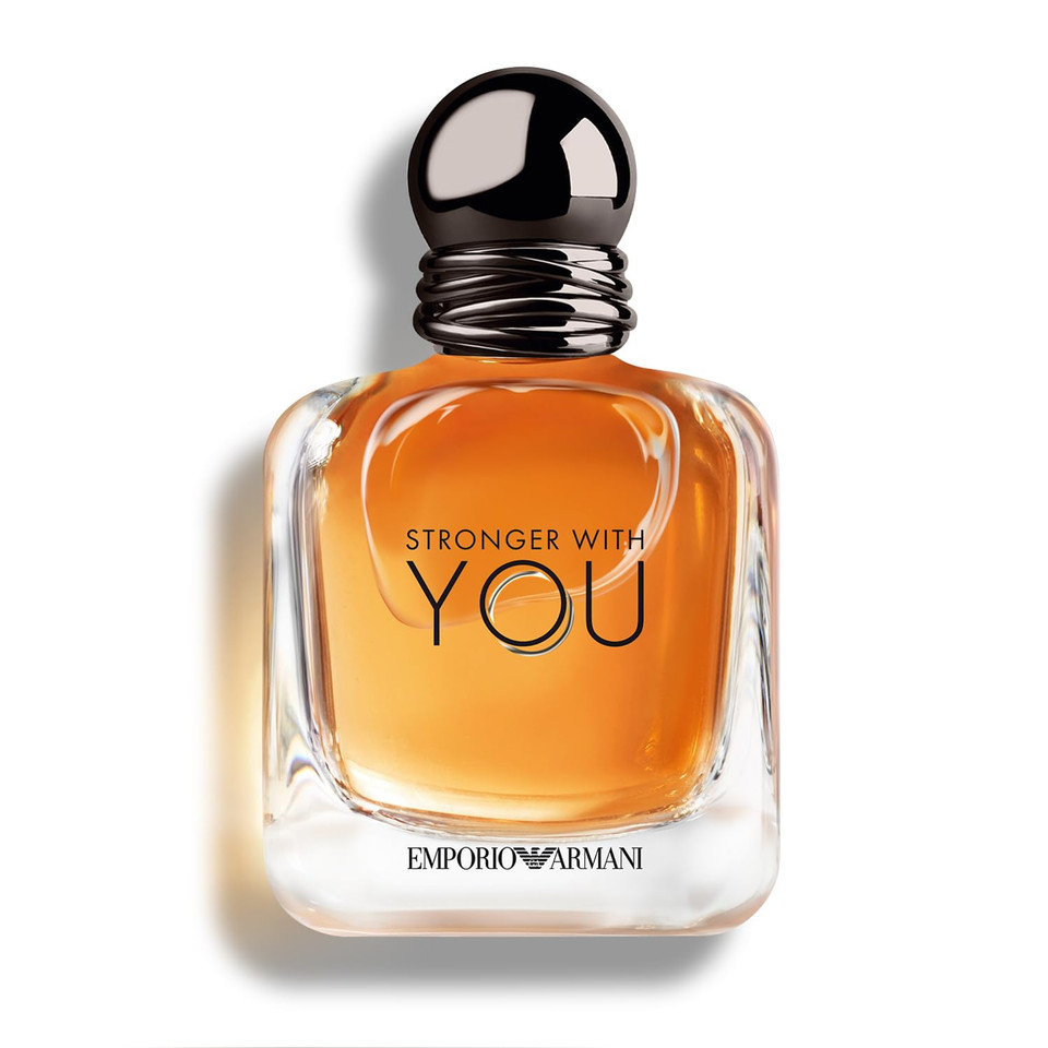 Armani Beauty - Stronger With You - Eau De Toilette - Cologne For Men - Warm Spicy Fragrance - Chestnut, Lavender, Tender Sage, Vanilla Notes